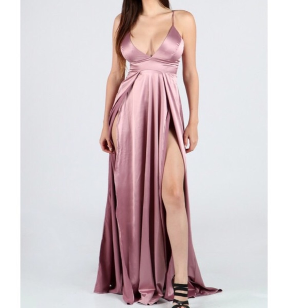 Sexy split dress